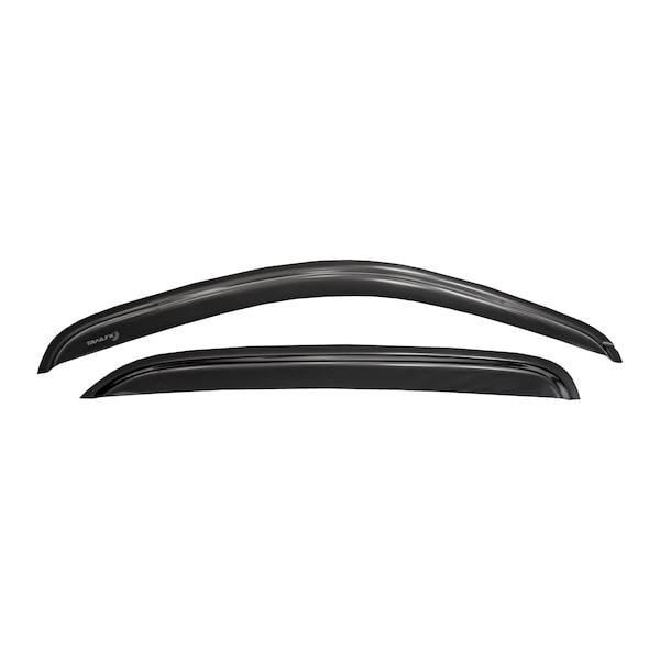 RAINGUARDS Low Profile TapeOn Smoke Acrylic Set of 4